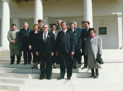 1997. március 16. - Csurka István Tápiószelén, Tápiószele 650 éves Egyházközség